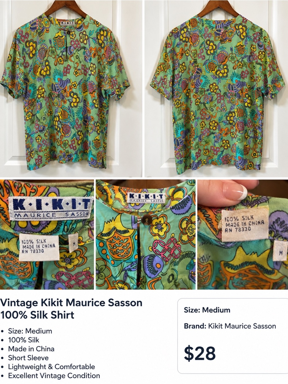 Vintage Silk Shirt